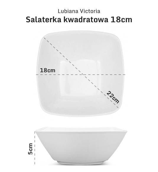 LUBIANA VICTORIA Salaterka / miska 18 cm