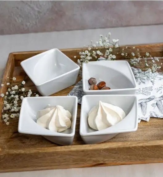 LUBIANA VICTORIA 6 x Naczynie do przystawek 10 x 10 cm 