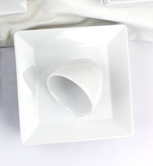 LUBIANA CLASSIC 60 x Filiżanka 280 ml + spodek 15 cm / porcelana