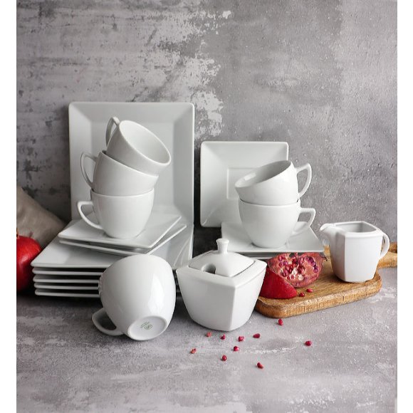 LUBIANA CLASSIC Serwis kawowy 6 os / 21 el