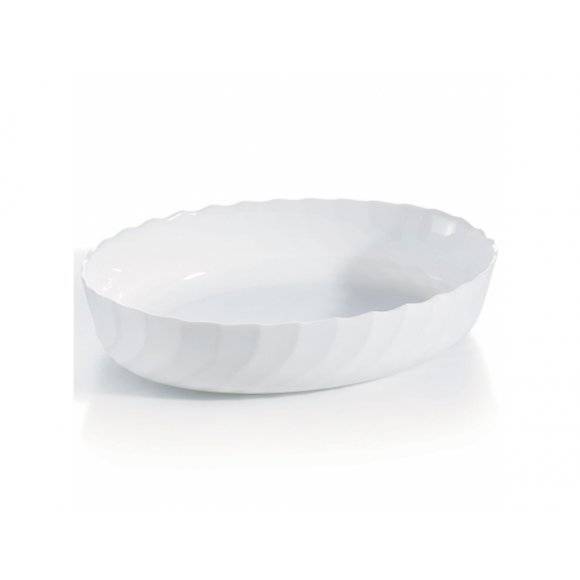 LUMINARC TRIANON Brytfanna / naczynie do zapiekania 32 cm / szkło