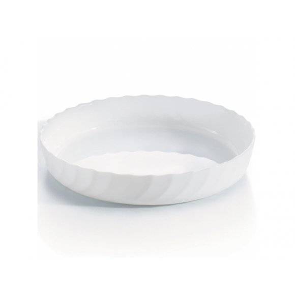 LUMINARC TRIANON Forma na tartę / naczynie do zapiekania 26 cm / szkło