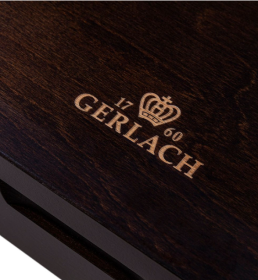 Gerlach Retro Sztućce Komplet 68 el skrzynia / 12 osób połysk 