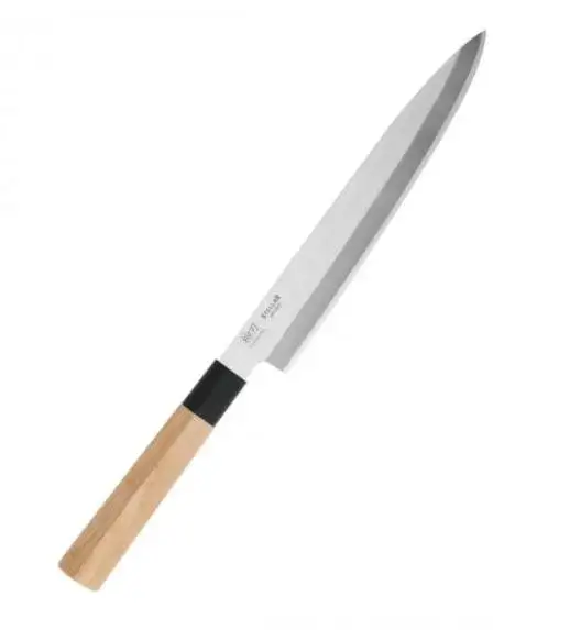 STELLAR SAMURAI Nóż Yanagiba 20 cm / stal nierdzewna + drewno klonowe