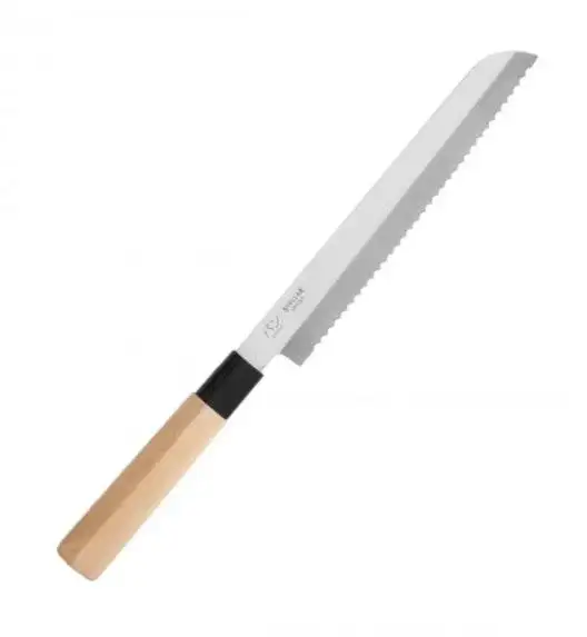 STELLAR SAMURAI Nóż do chleba 21 cm / stal nierdzewna + drewno klonowe