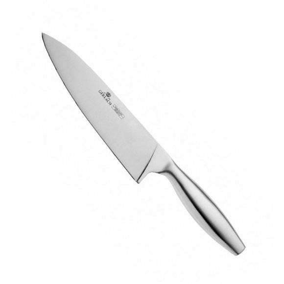 GERLACH FINE Komplet 5 noży w bloku + ostrzałka 2w1 + nożyce do drobiu