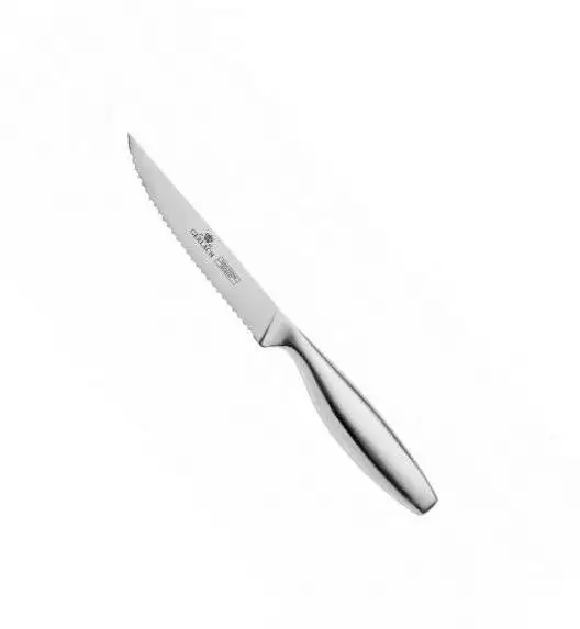 GERLACH FINE Komplet 5 noży w bloku + ostrzałka 3w1 Granitex +nożyce stalowe do drobiu