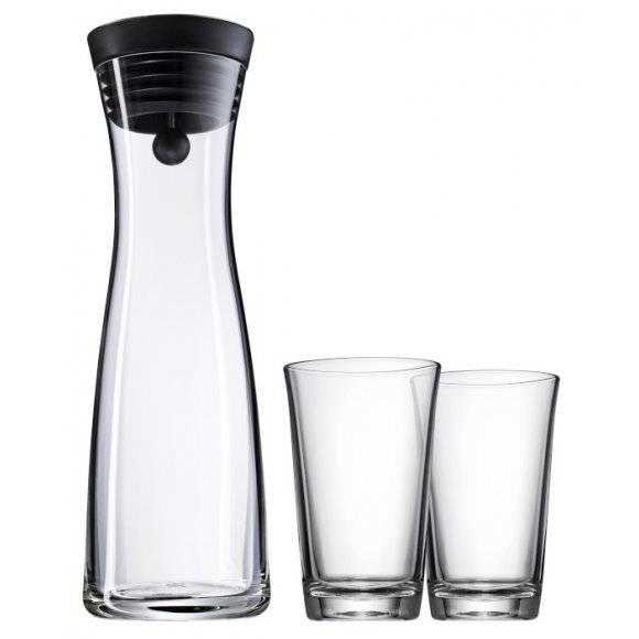 WMF BASIC Karafka do wody 1 l + 2 szklanki 250 ml 