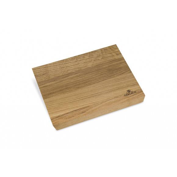 GERLACH LOFT Komplet 5 noży w bloku + ostrzałka 2w1 + komplet desek dębowych