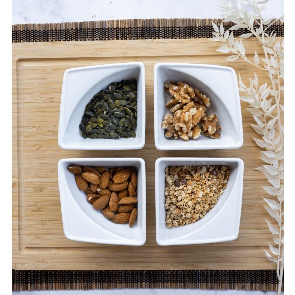 LUBIANA VICTORIA Naczynia do przystawek komplet / 4 el 