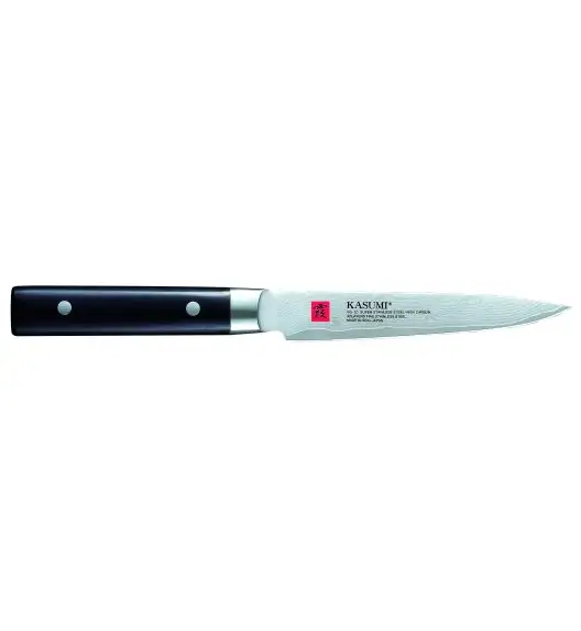 KASUMI DAMASCUS Japoński nóż uniwersalny 12 cm / stal damasceńska