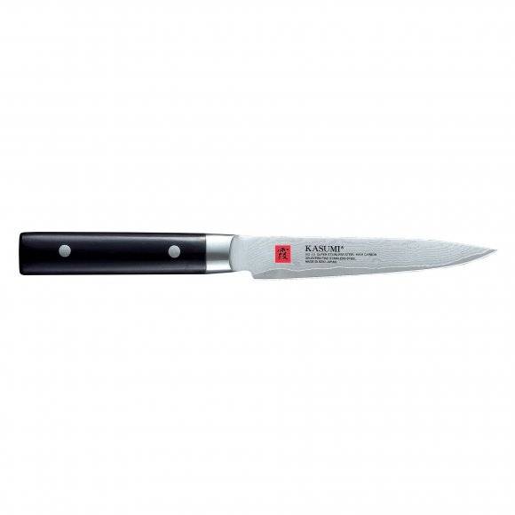 KASUMI DAMASCUS Japoński nóż uniwersalny 12 cm / stal damasceńska