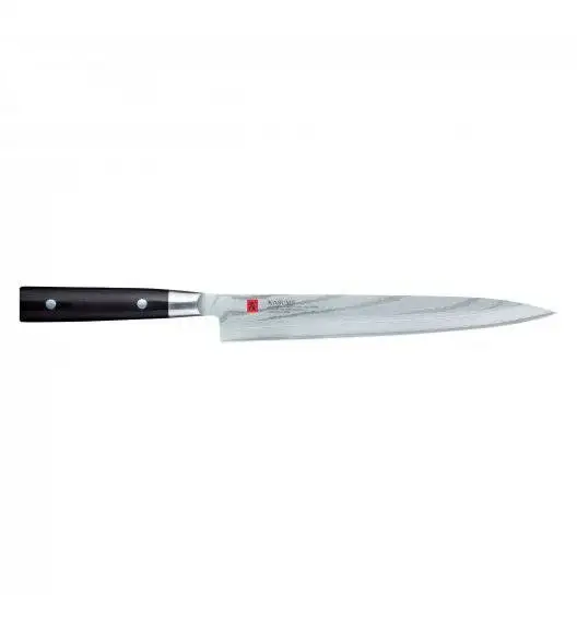 KASUMI DAMASCUS Japoński nóż Sashimi 24 cm / stal damasceńska