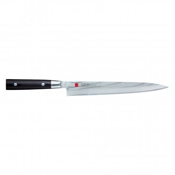 KASUMI DAMASCUS Japoński nóż Sashimi 24 cm / stal damasceńska