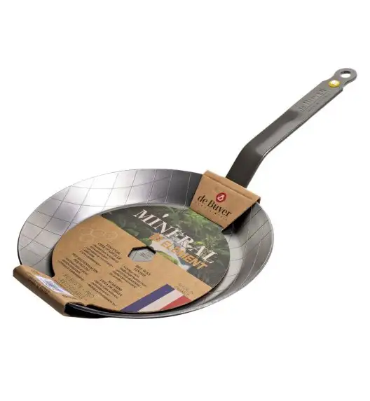 de Buyer MINERAL B ELEMENT Patelnia do steków 28 cm