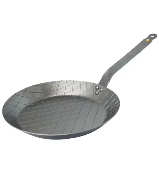 de Buyer MINERAL B ELEMENT Patelnia do steków 24 cm / stal węglowa