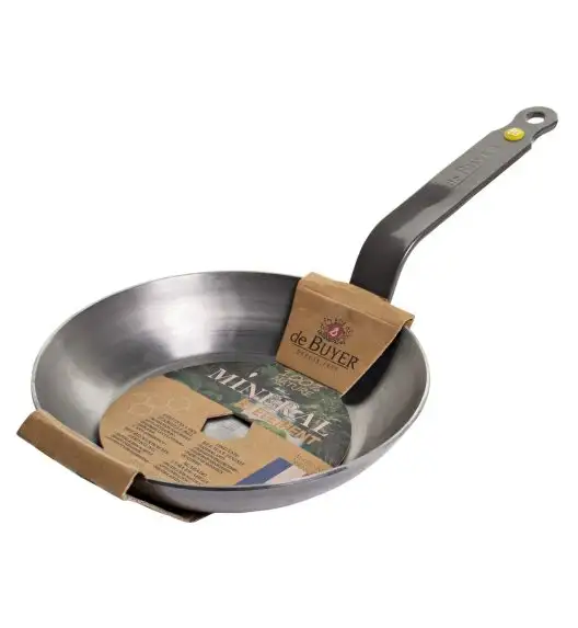 de Buyer MINERAL B ELEMENT Patelnia uniwersalna 28 cm / stal węglowa
