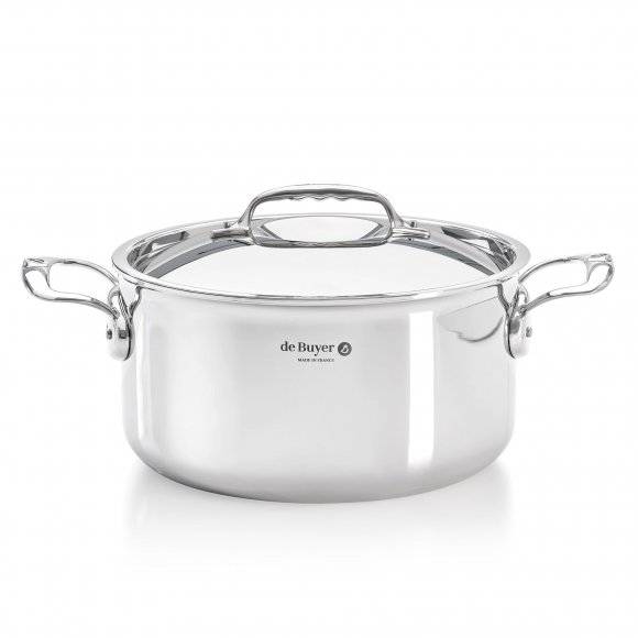 de Buyer AFFINITY Garnek z pokrywką 3,4 l / stal nierdzewna