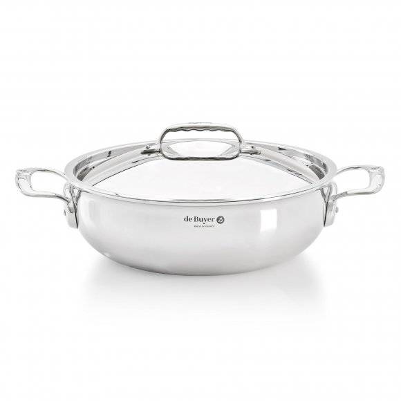 de Buyer AFFINITY Garnek z pokrywką 4,9 l / stal nierdzewna