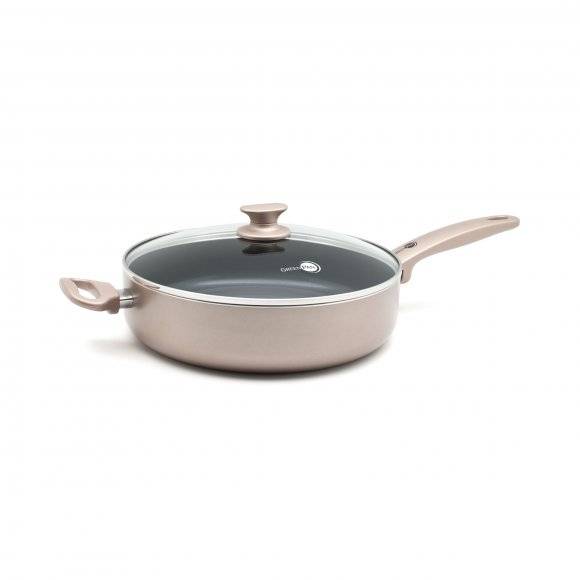 GREENPAN CAMBRIDGE BRONZE Patelnia głęboka z pokrywką 28 cm / aluminium