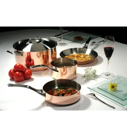 de Buyer PRIMA MATERA Rondelek niski 3 l / miedziane