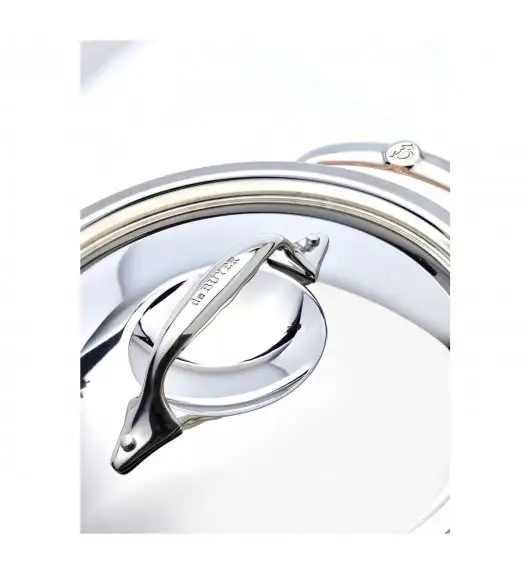 de Buyer PRIMA MATERA Garnek z pokrywą 3,1 l / miedziane