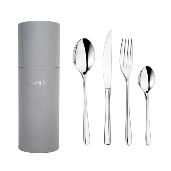 VERLO LUI Sztućce Komplet 24 elementy dla 6 osób / połysk