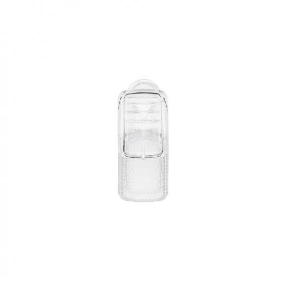 OXO GOOD GRIPS POP2 Szufelka z siteczkiem 8,5 x 3,5 cm / transparentna