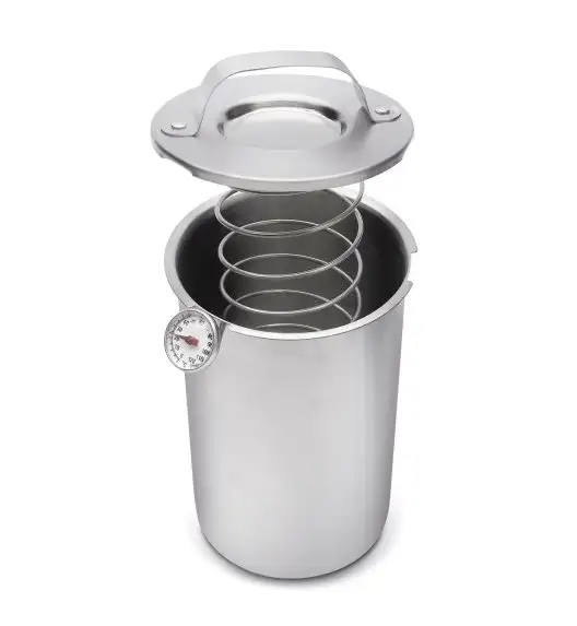 KONIGHOFFER Szynkowar ze stali nierdzewnej 1,5 kg + termometr