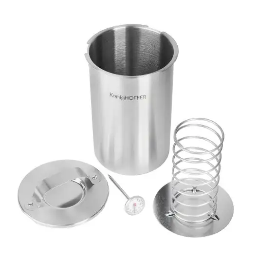 KONIGHOFFER Szynkowar ze stali nierdzewnej 1,5 kg + termometr