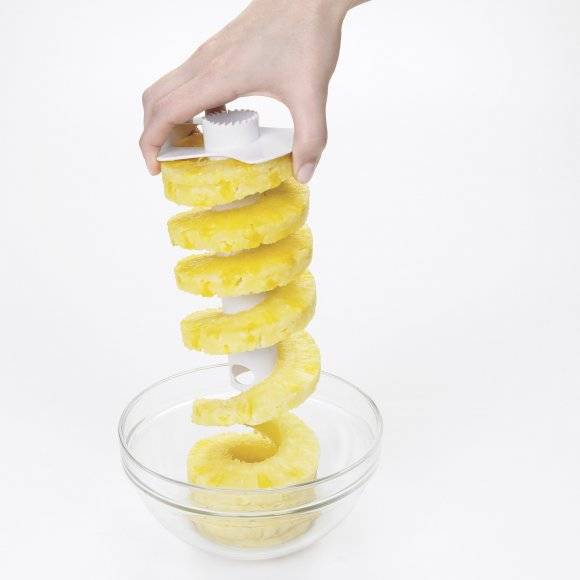 OXO GOOD GRIPS Obieraczka do ananasa 6 x 25,5 x 11,5 cm / tworzywo sztuczne / biała