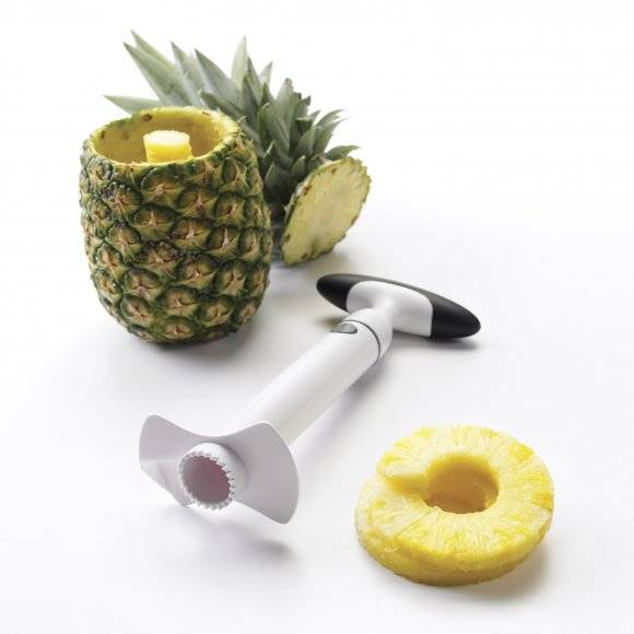 OXO GOOD GRIPS Obieraczka do ananasa 6 x 25,5 x 11,5 cm / tworzywo sztuczne / biała