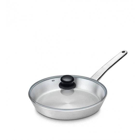 GERLACH PRESTIGE Patelnia całostalowa 24 + pokrywka 24 cm / indukcja