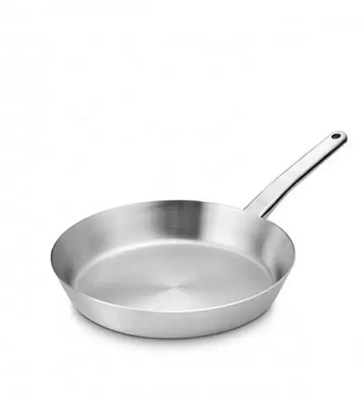 GERLACH PRESTIGE Patelnia całostalowa 28 cm + pokrywka 28 cm / indukcja