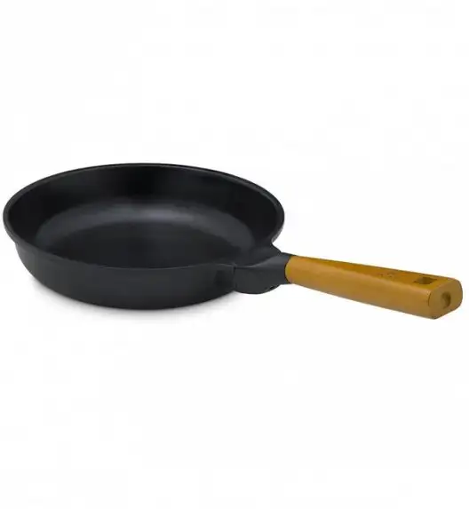 GERLACH NATUR EVO Patelnia 24 cm z powłoką ceramiczną ILAG® Non-Stick + pokrywka 24 cm