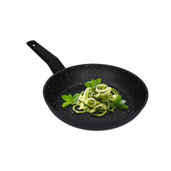 ZWIEGER FORTE Patelnia aluminiowa 28 cm / powłoka granitowa PFLUON / indukcja