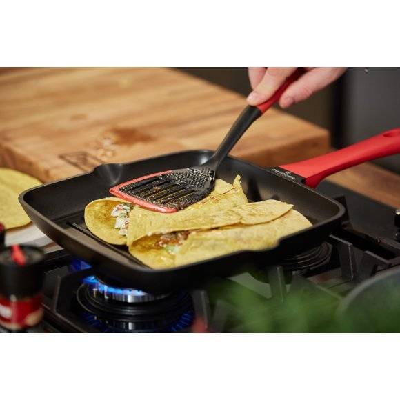 ZWIEGER OBSIDIAN Komplet patelni 20, 24, 28 cm + patelnia grillowa 28 cm / powłoka GREBLON non- stick