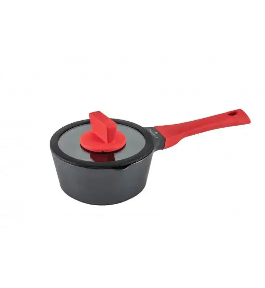 ZWIEGER OBSIDIAN Komplet garnków z pokrywkami 6 el + patelnie Zwieger Obsidian 20, 28 cm