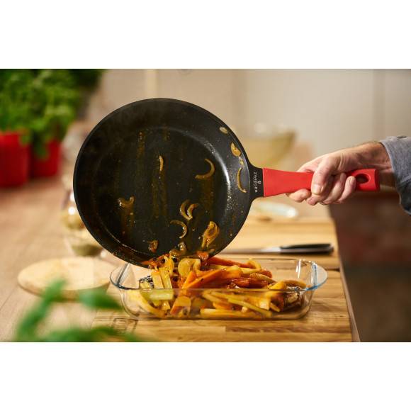 ZWIEGER OBSIDIAN Komplet garnków z pokrywkami 6 el + patelnie Zwieger Obsidian 20, 28 cm