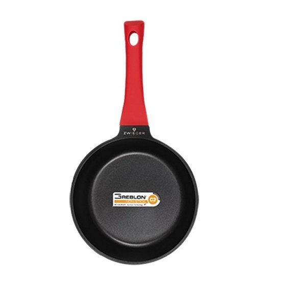 ZWIEGER OBSIDIAN Komplet garnków z pokrywkami 6 el + patelnie Zwieger Obsidian 20, 28 cm