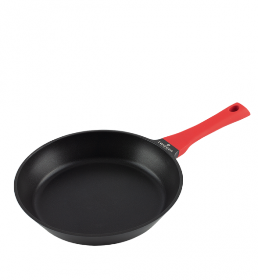 ZWIEGER OBSIDIAN Komplet garnków z pokrywkami 6 el + patelnie Zwieger Obsidian 24, 28 cm + pokrywki 24, 28 cm