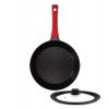 ZWIEGER OBSIDIAN Patelnia 28 cm powłoką GREBLON non- stick + pokrywka uniwersalna Tadar