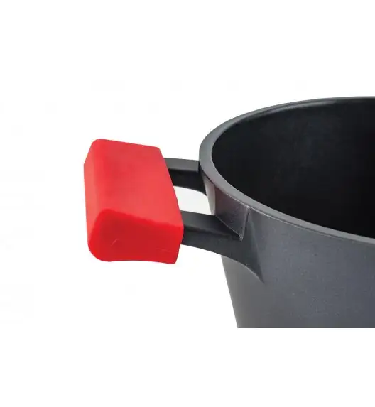 ZWIEGER OBSIDIAN Komplet garnków z pokrywkami 3 L, 5 L / GREBLON C3+