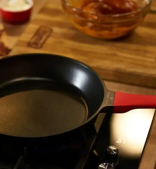 ZWIEGER PRACTI PLUS Komplet 4 garnków z pokrywkami + Obsidian patelnie 20, 28 cm + grillowa 28 cm Greblon