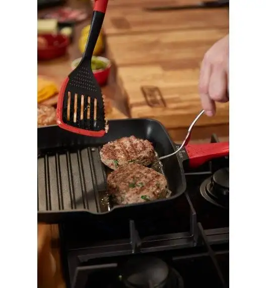 ZWIEGER PRACTI PLUS Komplet 4 garnków z pokrywkami + Obsidian patelnie 20, 24, 28 cm + grillowa 28 cm Greblon