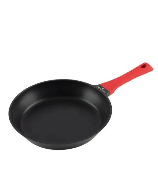 ZWIEGER PRACTI PLUS Komplet 4 garnków z pokrywkami + Obsidian patelnie 20, 24, 28 cm + grillowa 28 cm Greblon