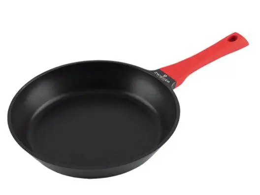 ZWIEGER PRACTI PLUS Komplet 4 garnków z pokrywkami + Obsidian patelnie 20, 24, 28 cm + grillowa 28 cm Greblon