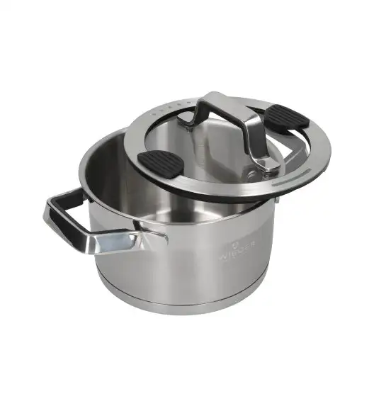 ZWIEGER KLASSIKER PRO BLACK Komplet garnków z pokrywkami 8 el / stal nierdzewna