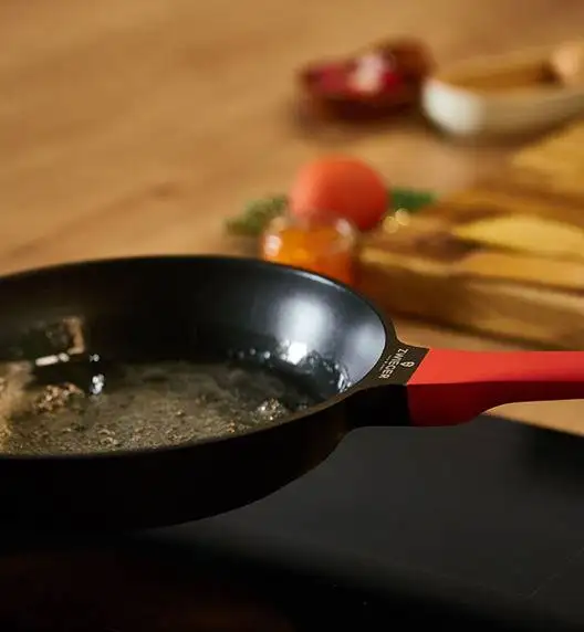 ZWIEGER KLASSIKER Komplet garnków z pokrywkami 11 el / stal nierdzewna SS 304 + Patelnie Obsidian 24, 28 cm +  pokrywki Zwieger