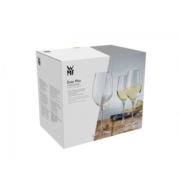 WMF Easy Zestaw 6 kieliszków do białego wina / szkło